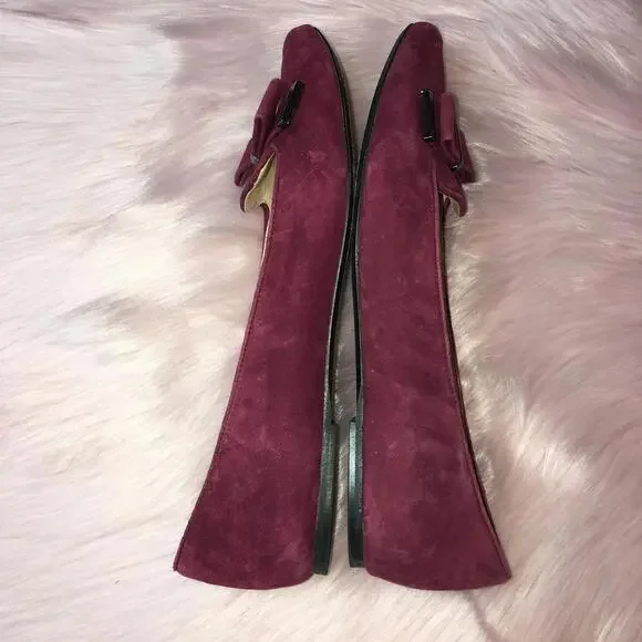 Vince Camuto Women's Size 10 M / 40 Flats Suede Bows - Picture 5 of 5